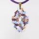 Symphony - Shea Rhombus S-Purple Suedine - 2
